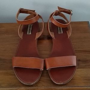 Steve Madden Leather Sandals sz 9M